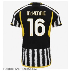 Juventus Weston McKennie #16 Primera Equipación 2023-24 Manga Corta